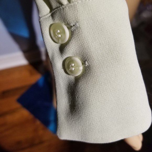 Jones New York pastel pastel green shirt size 6 - Picture 4 of 9